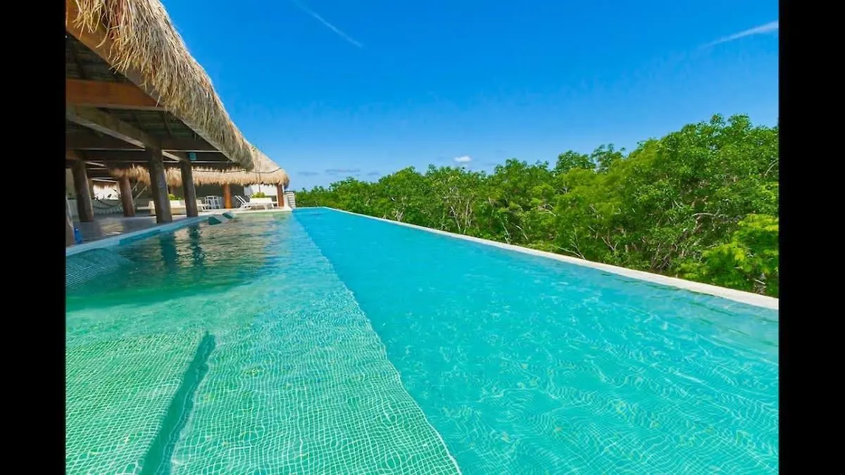 Stunning 2 Bedroom Apartment At Condo With Best Tulum Infinity And Jacuzzi By Waves Management 0*,  Mexico
