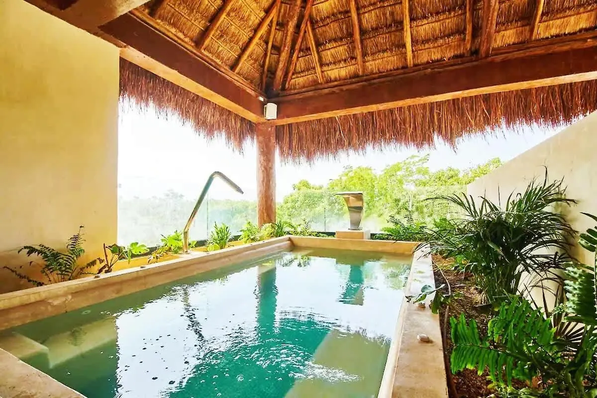 Stunning 2 Bedroom Apartment At Condo With Best Tulum Infinity And Jacuzzi By Waves Management